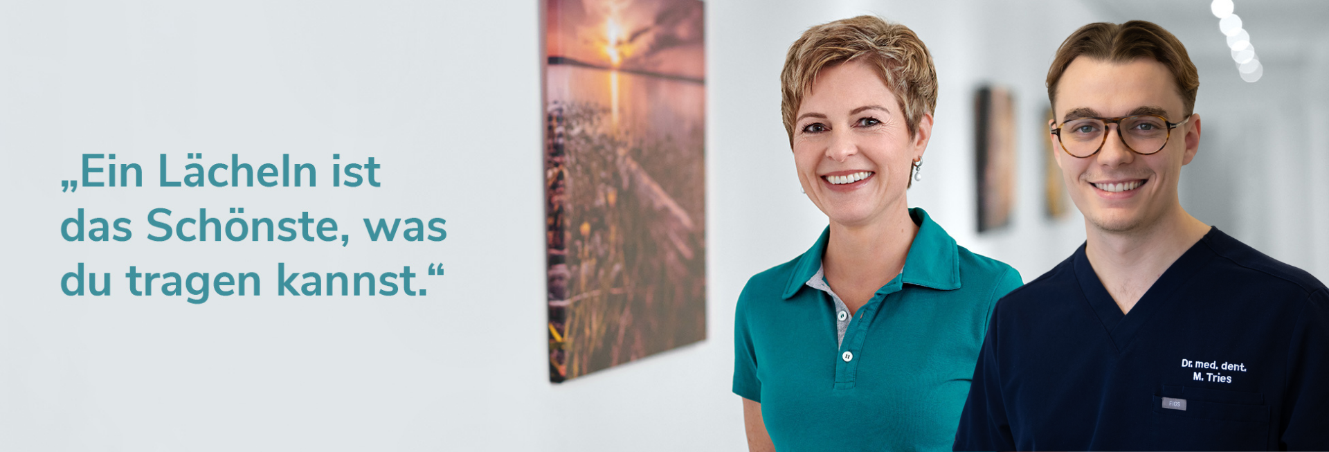 Dr. Sabine Probst und Dr. med. dent. Marcel Tries